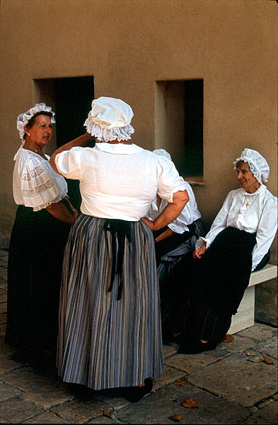 Provençal traditions upheld in Vallauris, Alpes-Maritimes.